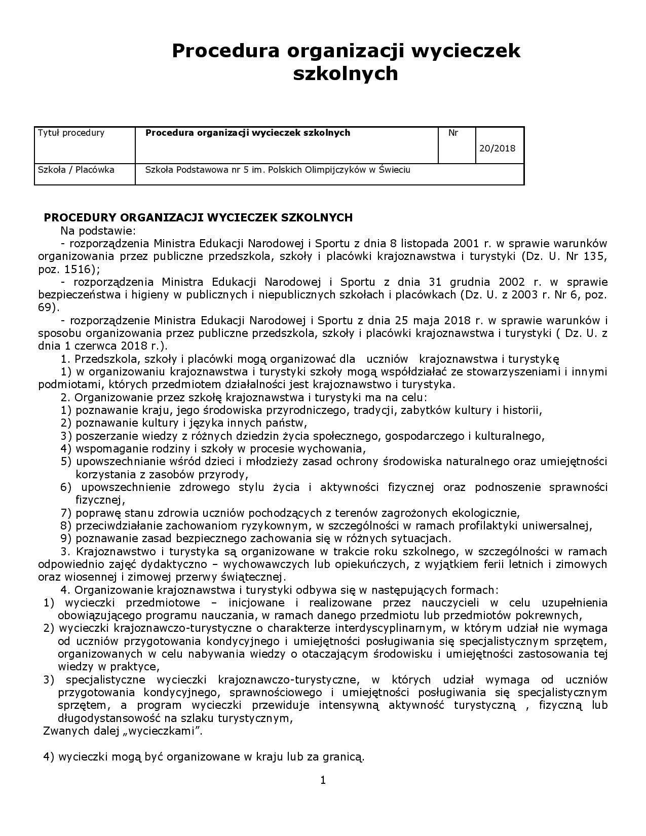 Procedura organizacji wycieczek szkolnych - 2017-page-001.jpg