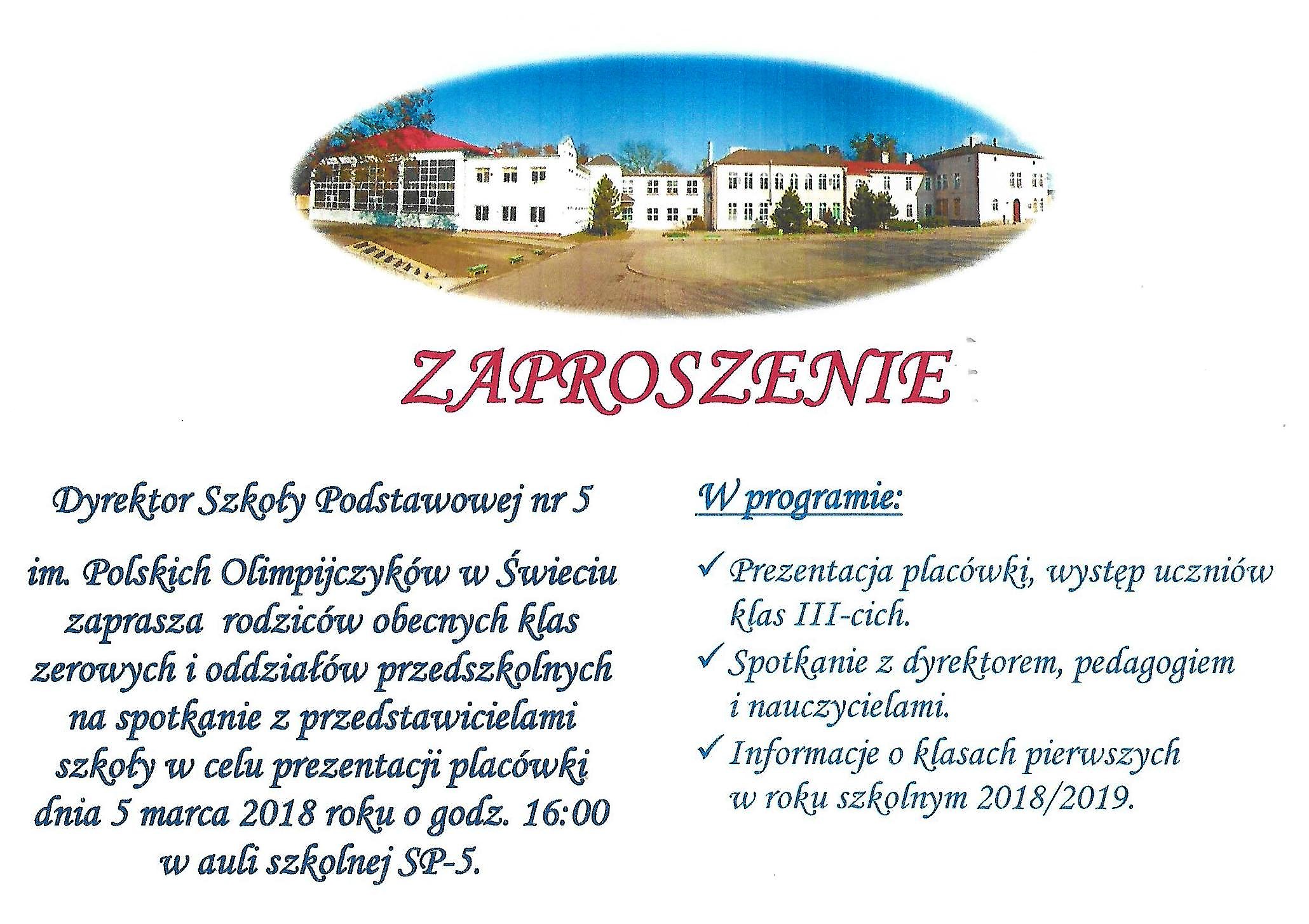 Zaproszenie na Drzwi Otawrte w SP-5.jpg