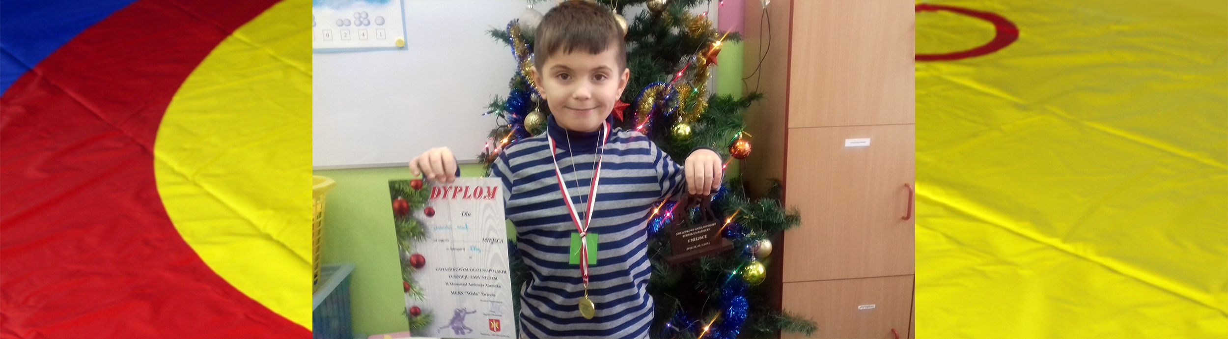 Sukces Olafa Dębickiego – Ucznia  klasy 0b