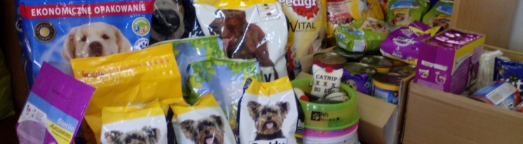 Zbiórka karmy dla schroniska w Sulnówku