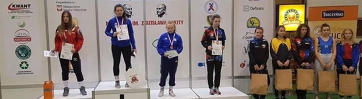 Natalia na podium w Milczu