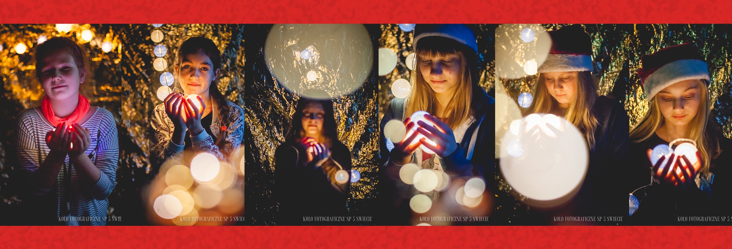 Mikołajkowa sesja na kole fotograficznym