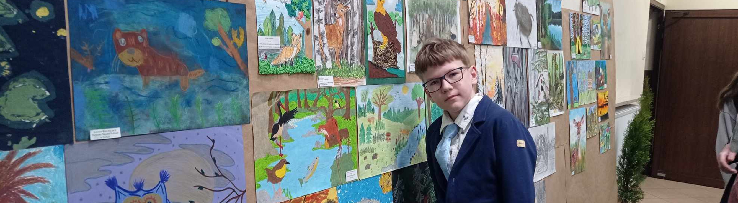 WYRÓŻNIENIE – OGÓLNOPOLSKI KONKURS PLASTYCZNY BORY TUCHOLSKIE WIDZIANE OCZAMI DZIECKA