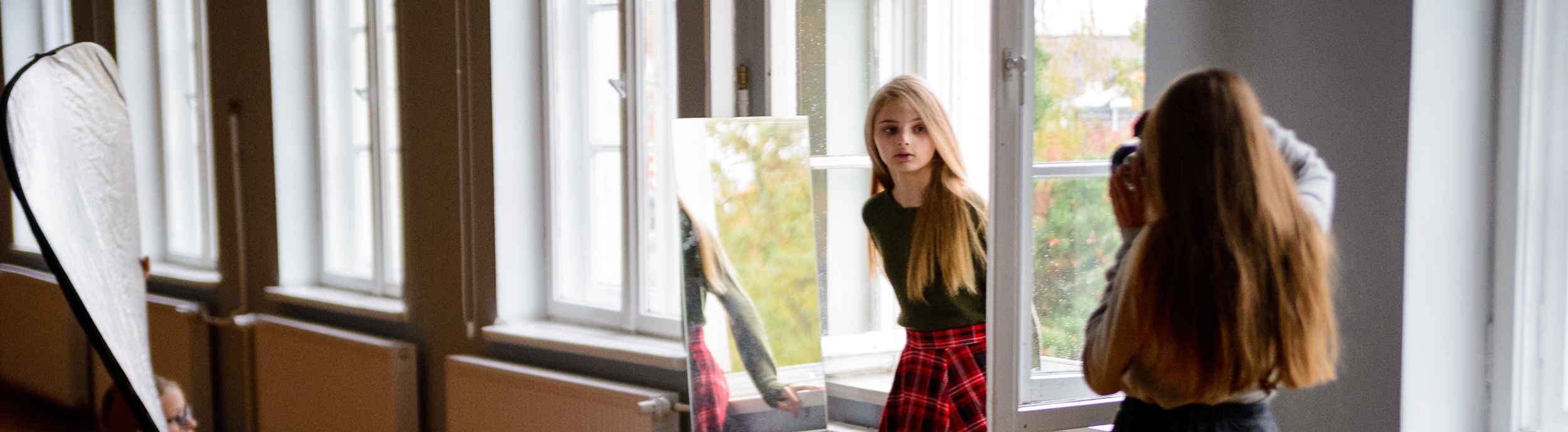 Zamiast parku - szkolna aula