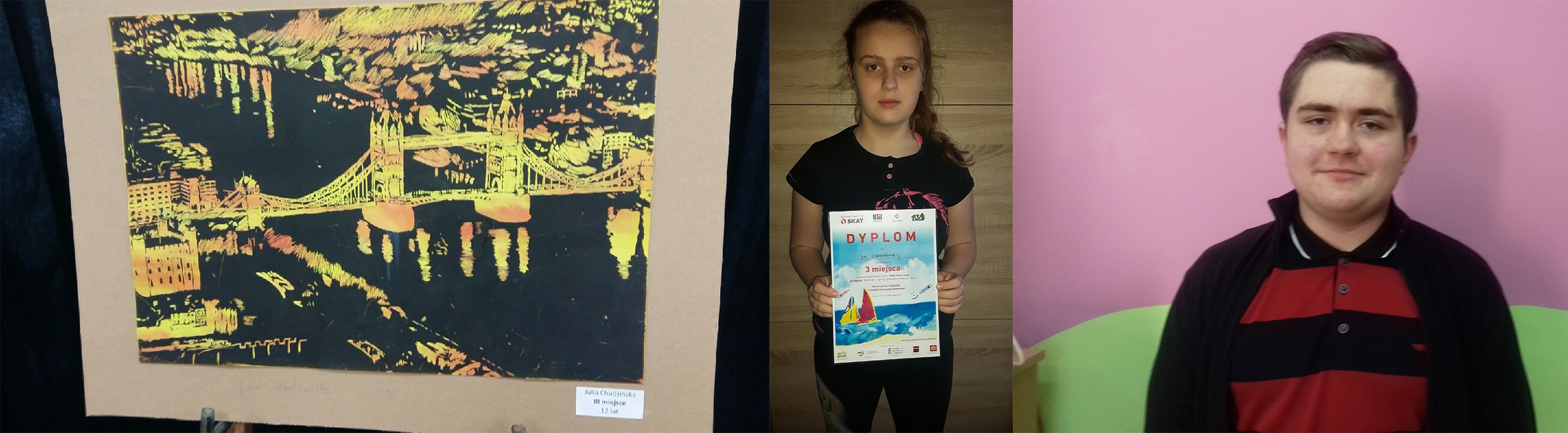 Sukces plastyczny Julii Chudzińskiej I Kacpra Litkowskiego