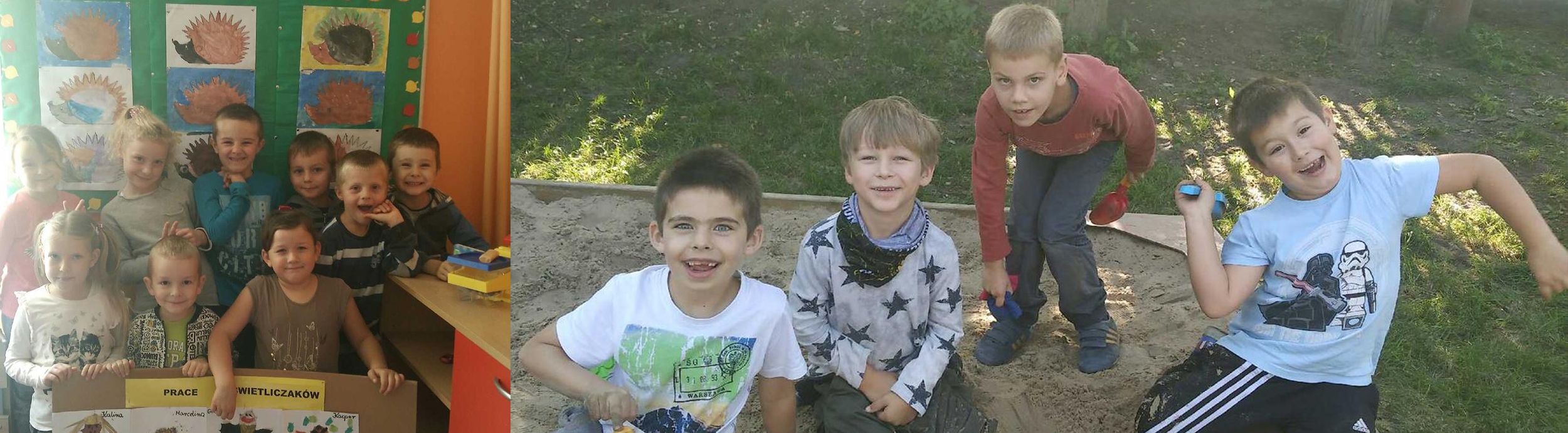 Zabawy swobodne świetliczaków