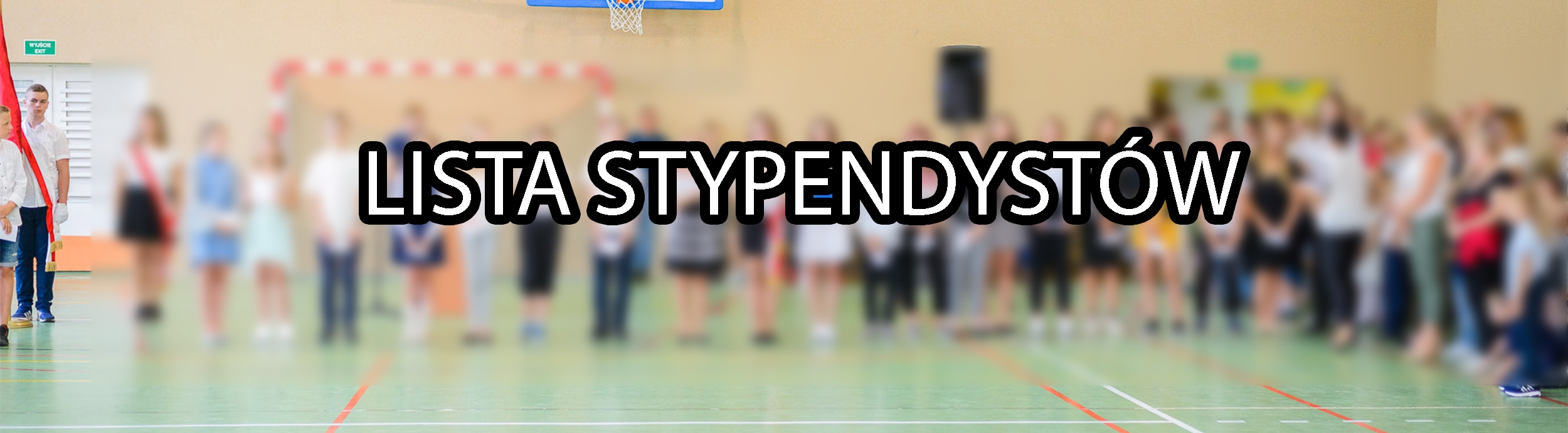 STYPENDYŚCI PIERWSZEGO PÓŁROCZA